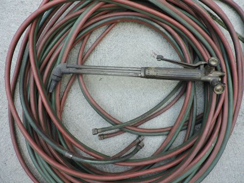 OXWELD CUTTING BLOWPIPE C-32 &amp; 75&#039; OF HOSE LOOK