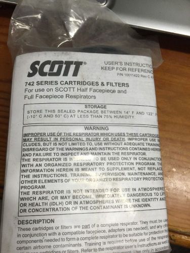 Scott 742 Cartridge Filter 7422 WD1