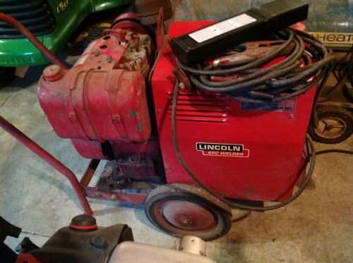 Lincoln WELDANPOWER 150 AMP portable GAS AC WELDER 4500W GENERATOR MILLER