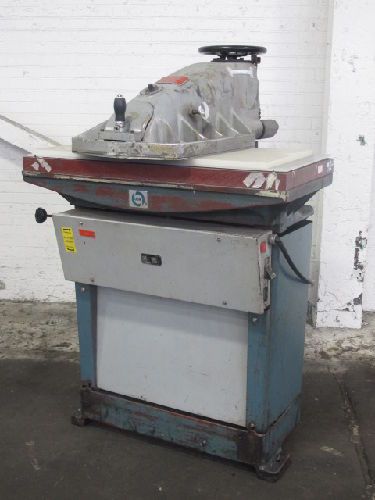 1 usm b clicker / die cutting press no tonnage for sale