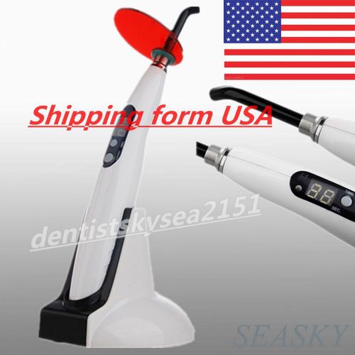 Dental Cordless Light Curing Unit LED Lamp SEASKY T4 LED.B Shipping from USA