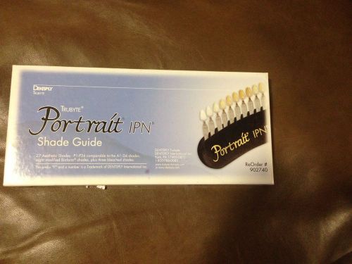 Dentsply Trubyte Portrait IPN Dental Shade Guide 902740