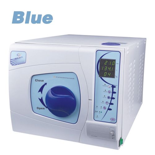 Super !  Dental Medical VACUUM STEAM AUTOCLAVE STERILIZER 12L + printer