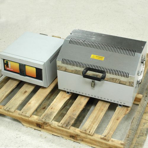 Carbolite HST Horizontal Split Tube Furnace 1200 deg.C  40cm Long Heated Length