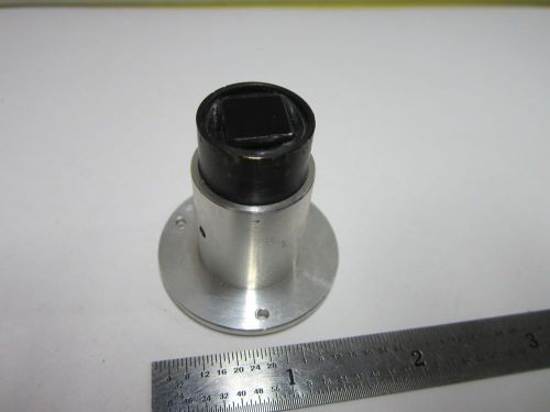 OPTICAL ROTATOR PRISM [scratched] MICROSCOPE OPTICS AS IS BIN#G7-59