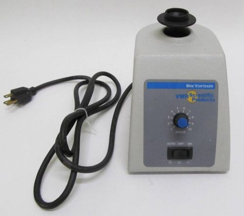 Vwr scientific products mini vortexer vm-3000 300–3200rpm for sale