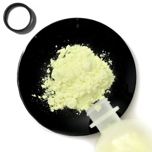 Sulfur powder, 4oz, reagent grade 99% pure, sturdy bottle ships same day for sale