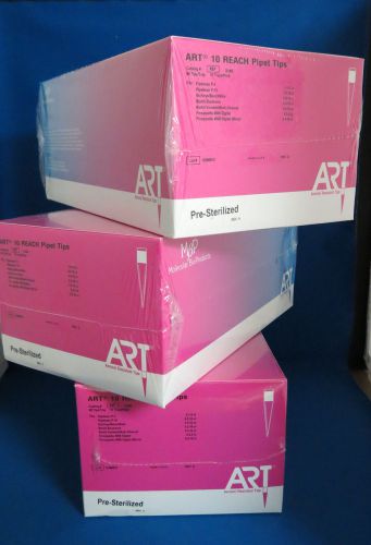 3 packs mbp art 10 reach pipet tips # 2140 extended length for sale