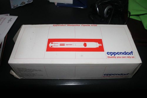 Eppendorf Maxipettor Pipette 4720