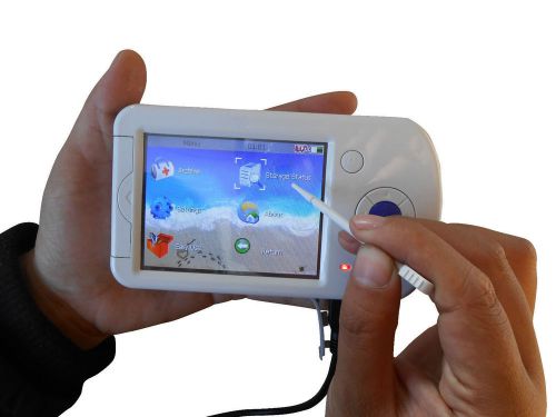 Handheld Pocket ECG /EKG machine,Electrocardiograph 3.5&#034; color touch screen.sale