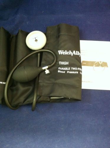 NEW WELCH ALLYN DURASHOCK TWO-PIECE BLOOD PRESSURE CUFF REF DS44-13CB THIGH