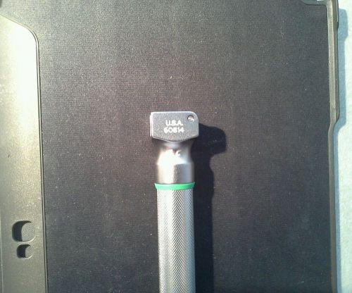 Welch allyn ref 60814 fiber optic laryngoscope light handle as pictured working for sale