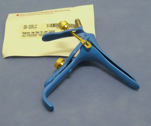 Hu-friedy pederson vaginal speculum, 29-025lc, leep coated, small for sale