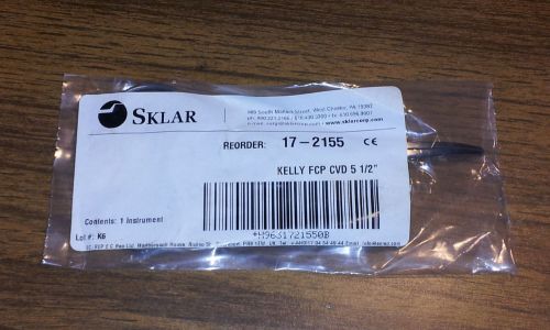 Sklar Kelly Forceps - 5 1/2&#034; Curved New