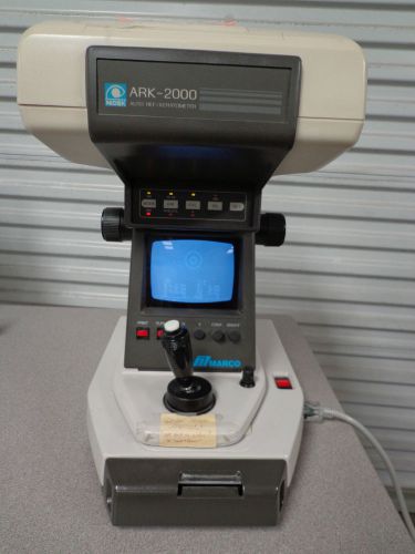 NIDEK MARCO ARK-2000 AUTO REFRACTOR KERATOMETER