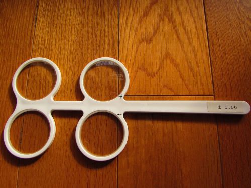 Bernell Optical Flipper Optometry Plastic Flip +1.50, -1.50