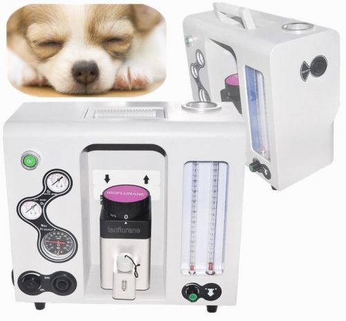 Vet anesthesia machine f  isoflurane sevoflurane halothane+ circuit kit vaporize for sale