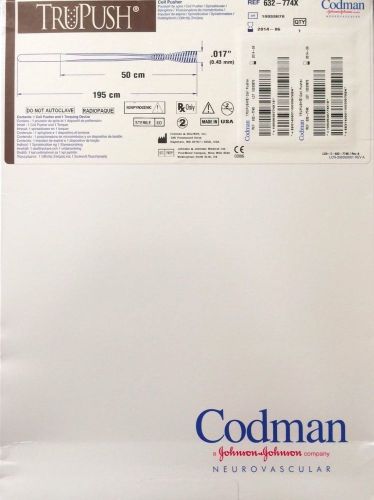 Codman 632-774x trupush coil pusher 0.017&#034; x 195cm for sale