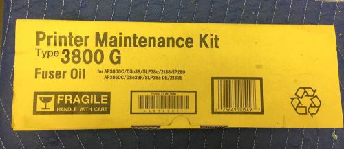 BNIB Ricoh Printer Maintenance Kit Type 3800 G- Fuser Oil model no. G774-17