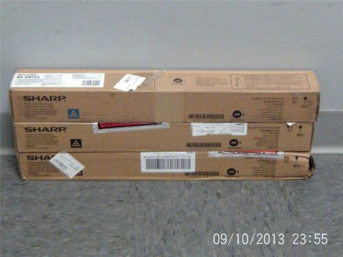 New Genuine SHARP MX-31NT Toner Cartridges 1C 2K