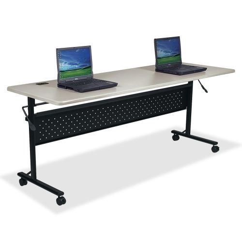 Llr60673 flipper table, 72&#034;x24&#034;x29-1/2&#034;, light gray for sale