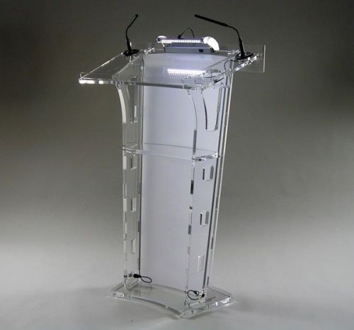 Acrylic/Podium/Lectern/Pulpit/Plexiglass/Lucite/clear