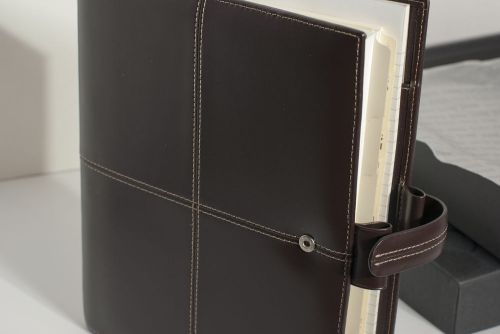 filofax A5 CROSS organizer Leather Chocolate