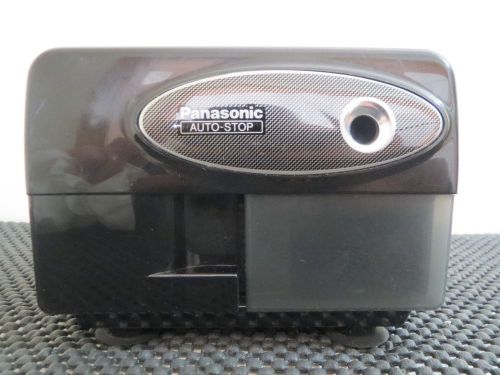 Panasonic Auto-Stop KP-310 Black Electric Pencil Sharpener Office, Classroom