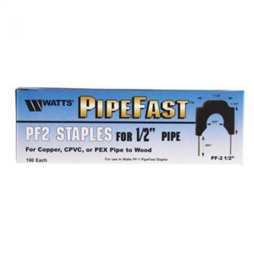 Staples For Pipe Fast Staplegun 1/2&#034; Watts Water Technologies Staples 950182