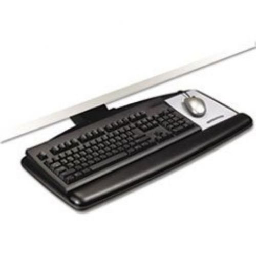 ** Easy Adjust Keyboard Tray  Standard Platform  23&#034; Track  Black