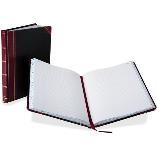 Boorum 21 Series Record Rule Columnar Book - 300 Sheet(s) - 10.37&#034; x 8.12&#034;