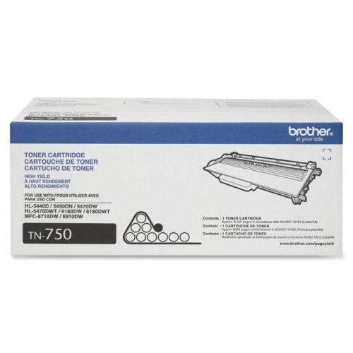 BROTHER INT L (SUPPLIES) TN750  TONER CARTRIDGE HI-YIELD