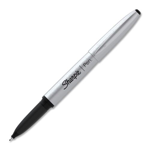 Sharpie Stainless Steel Porous Point Pen, Fine, Black, 1/Each, SAN1800702