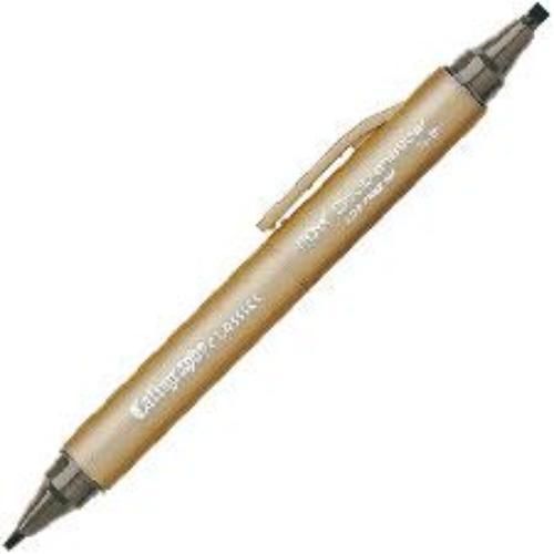 Itoya Doubleheader Calligraphy Markers Brown