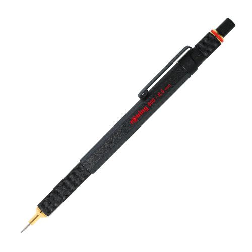 Rotring 800  .5mm Metal Body Mechanical Drafting Pencil BLACK