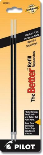 Pilot The Better Ball Pen Refill Medium Point 2 Count Black