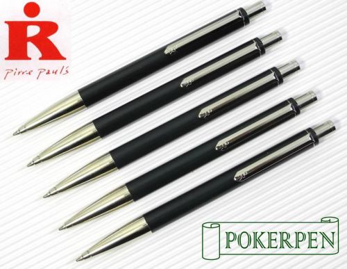 10 PIRRE PAUL&#039;S R600 retractable ballpoint pen Dark.GREEN barrel BLUE ink