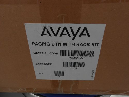 AVAYA PAGING UTI1 WITH RACK KIT