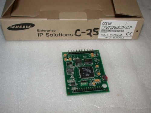 Samsung OfficeServ 500 iDCS KP500DBMOD/XAR modem phone system board card Free SH