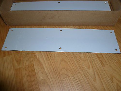 7 HAGER DOOR HANDLE PUSHPLATES 52482 30S 4&#034; x 16&#034;  New