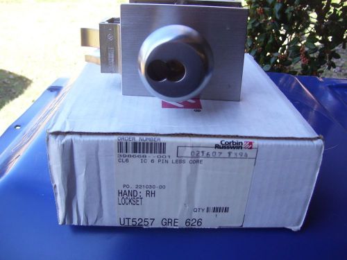 Corbin russwin ut5257 storeroom function  right hand i/c  gre  626 for sale