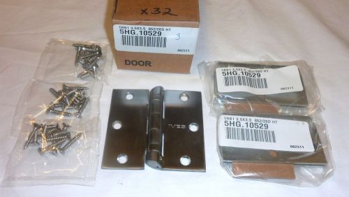 3 ives 5bb1 3.5&#034; x 3.5&#034; 652/26d ht mortise standard butt hinges satin chrome new for sale