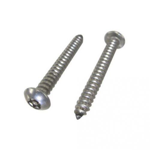 # 12 X 1-1/2&#034; S.S. Button Tamperproof Torx Sheet Metal Screws (Box of 100)