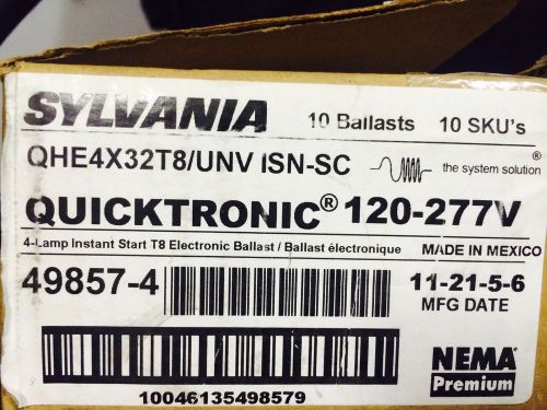 5pc Sylvania 32XT8/UNV ISN-SC