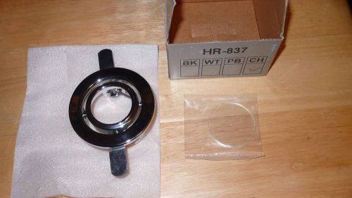 WAC Lighting HR-837-CH Chrome Recessed Low Voltage Trim Mini Round Adjustable