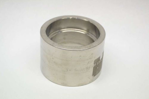 STAINLESS STEEL SOCKET WELD 2IN COUPLING PIPE FITTING B409574