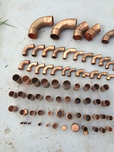 Copper fittings assortment for sale