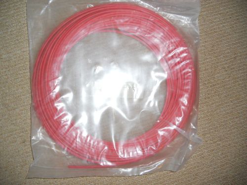 NIP 100&#039; Red Nylon  11 Tubing 4 mm OD 1 mm wall OD 2.7 mm ID Ransburg 77536-02