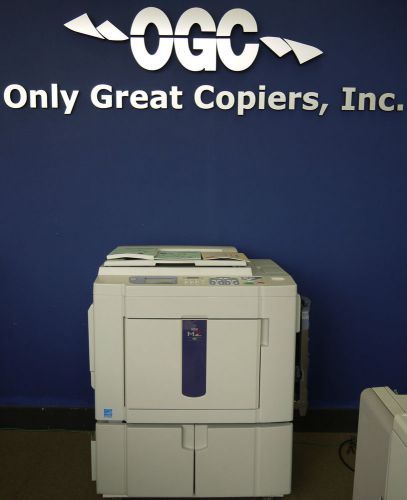 $42k riso risograph mz990 duplicator network printer +usb w/ 2 drums &amp; warranty for sale