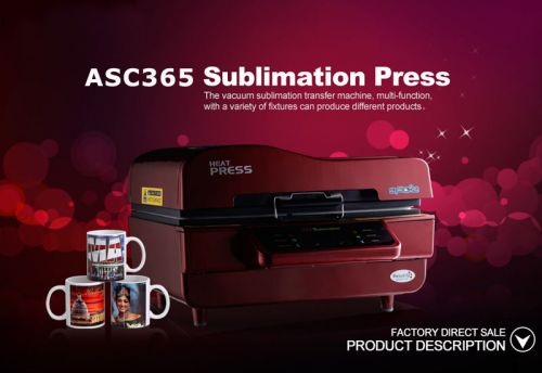 Chirstmas Sale! 3D Vacuum Sublimation Heat Press Machine Mug Plate Tile Transfer